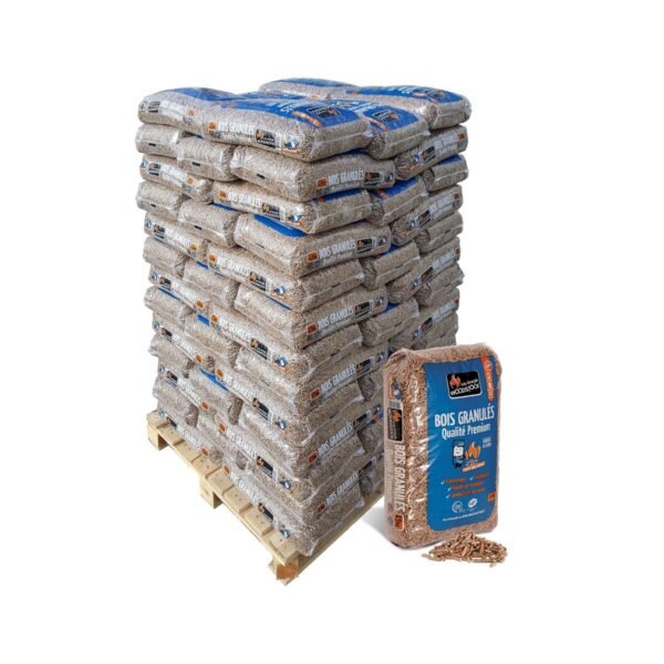 Granulés de Bois Woodstock - 66 sacs de 15 kg